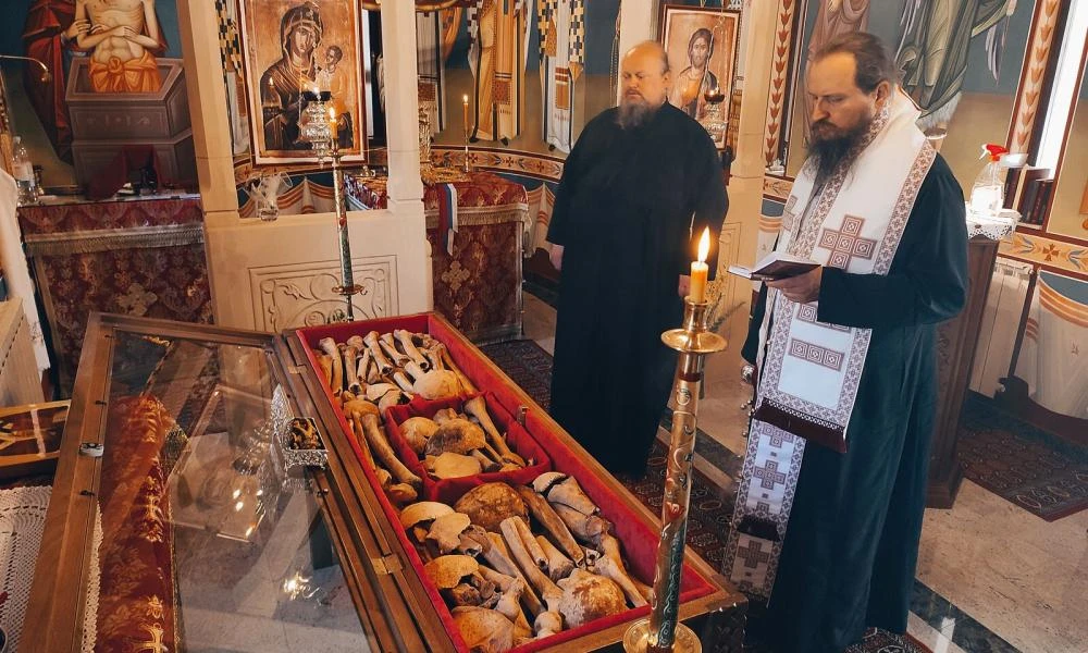 Ανακαλύφθηκαν λείψανα Αγίων Μαρτύρων σε μοναστήρι του 15ου αιώνα στη Βοσνία